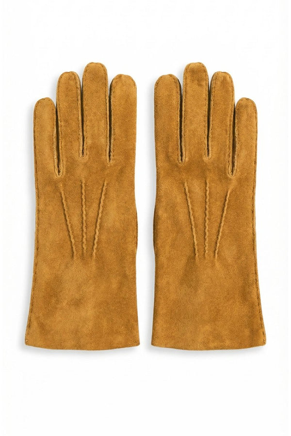 Noe Men's Shearling Gloves - Chestnut - Bigardini