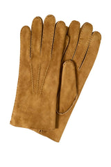 Noe Men's Shearling Gloves - Chestnut - Bigardini