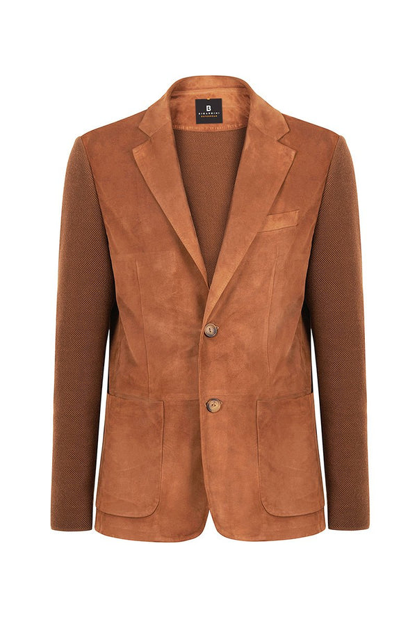 Pedro Men's Suede Blazer Jacket - Bigardini