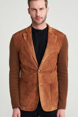 Pedro Men's Suede Blazer Jacket - Bigardini