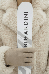 Petra Women's Shearling Gloves - Cashmere - Bigardini