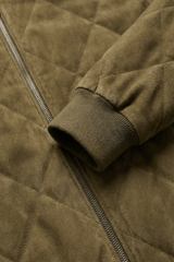 Remy Men’s Suede Leather Jacket - Khaki - Bigardini