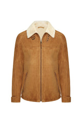 Ryan Shearling Sheepskin Bomber Jacket - Bigardini