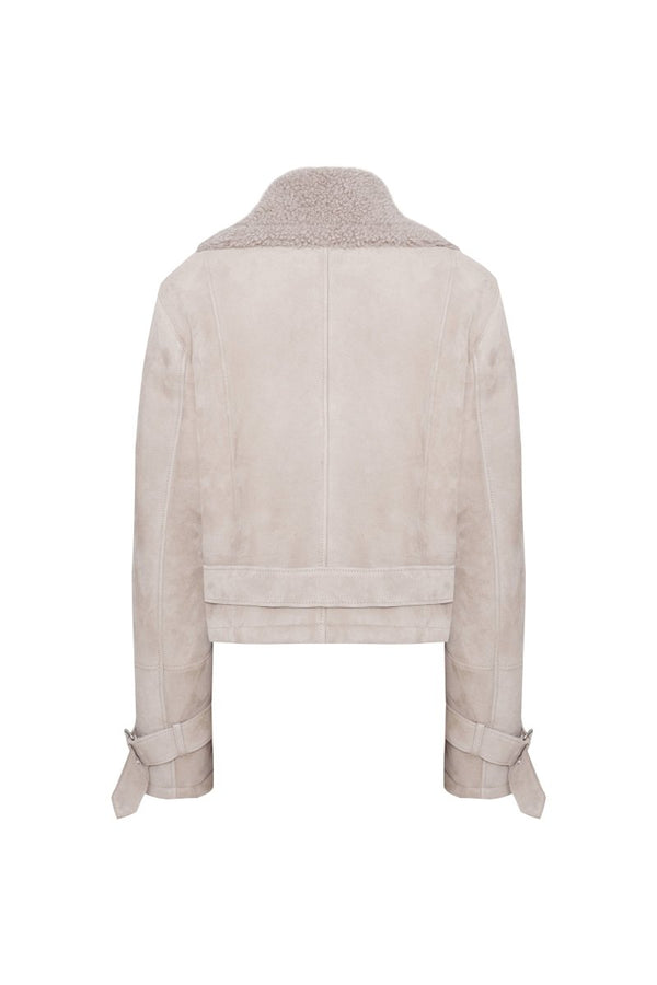 Sara Curly Shearling Jacket - Bigardini