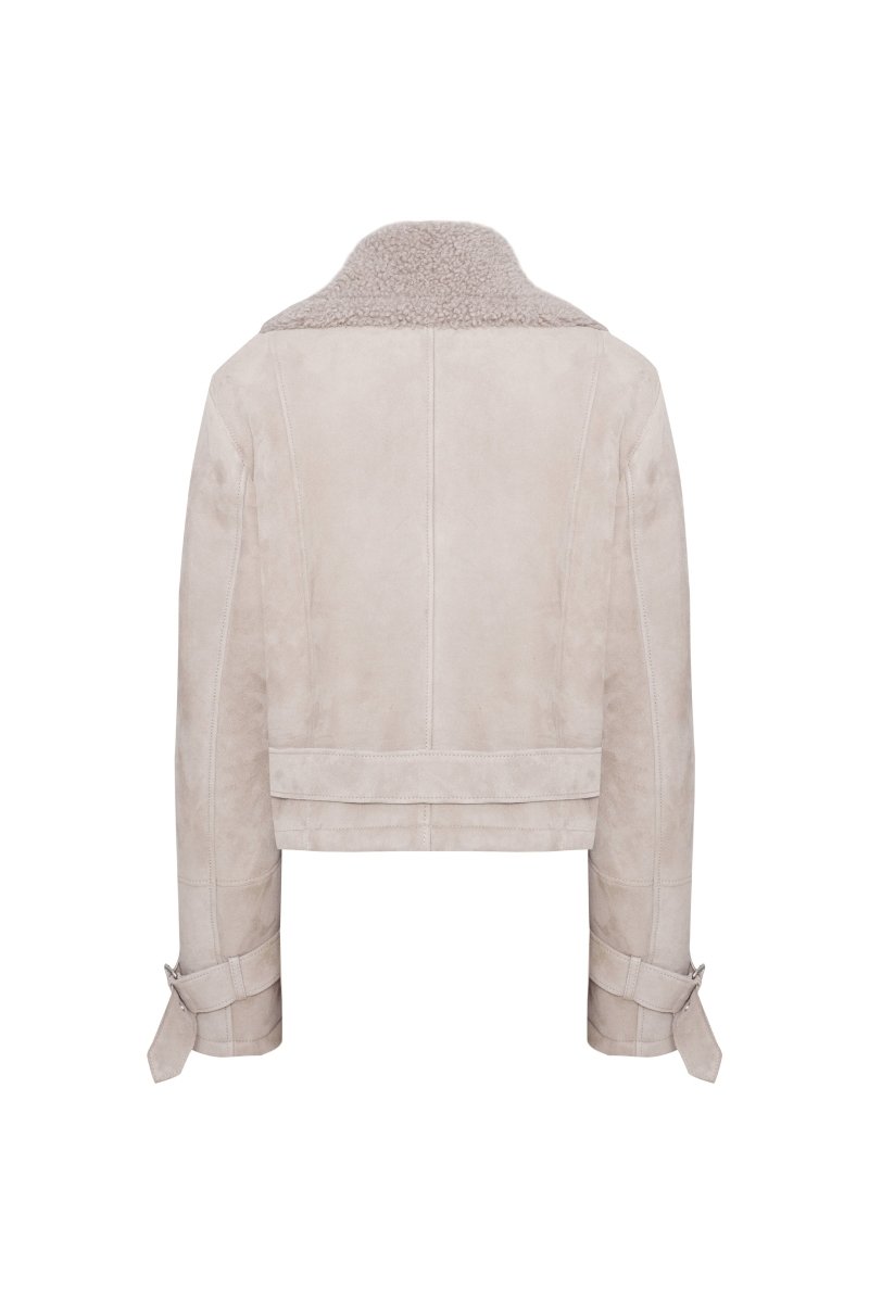 Sara Curly Shearling Jacket - Bigardini