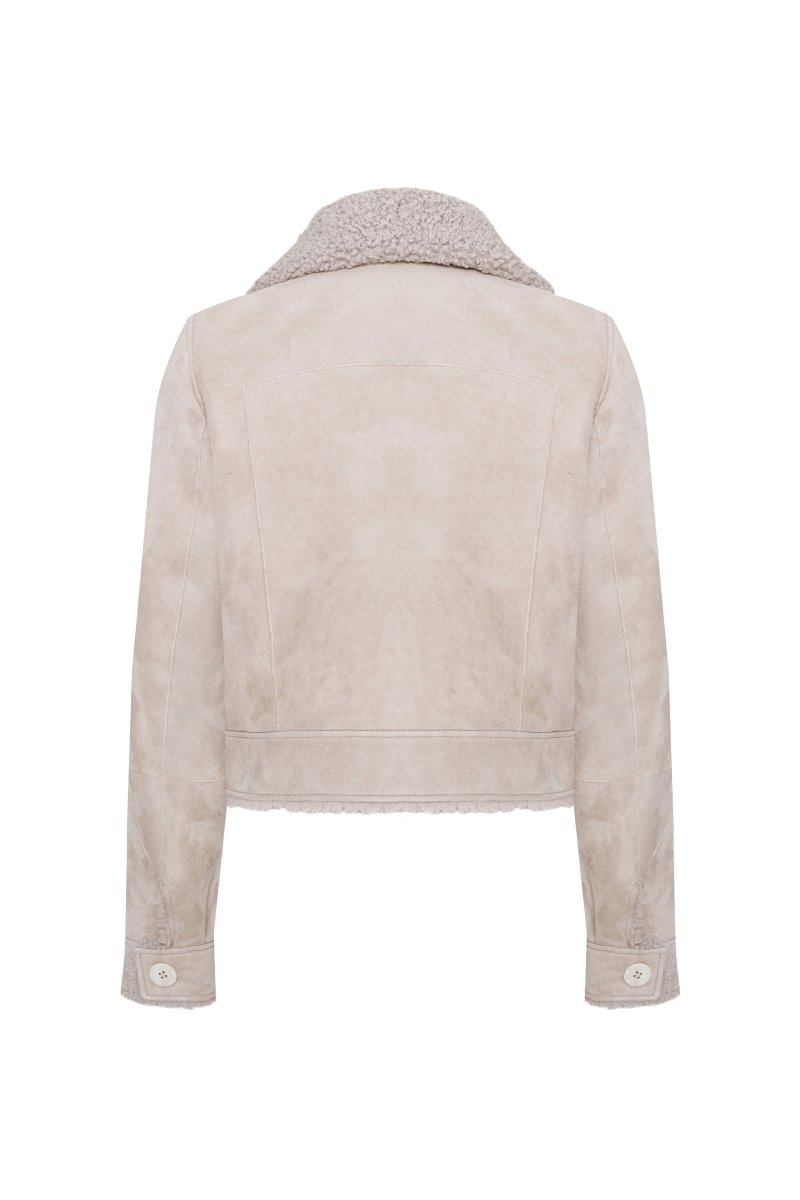 Serena Curly Shearling Jacket - Bigardini