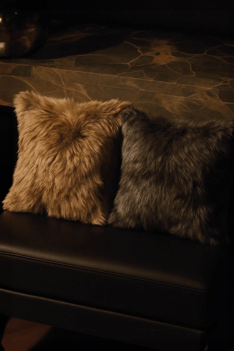 Sofia Toscana Cushion - Brown - Bigardini