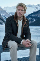 Stef Men's Shearling Sheepskin Coat - Montana - Bigardini
