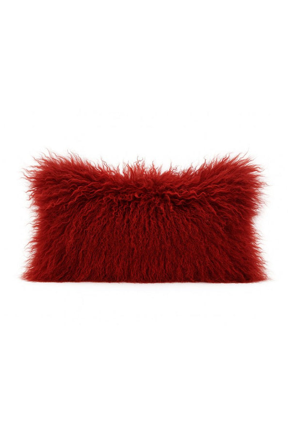 Tibetan Cushion - Burgundy - Bigardini