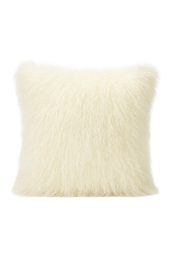 Tibetan Cushion - White - Bigardini