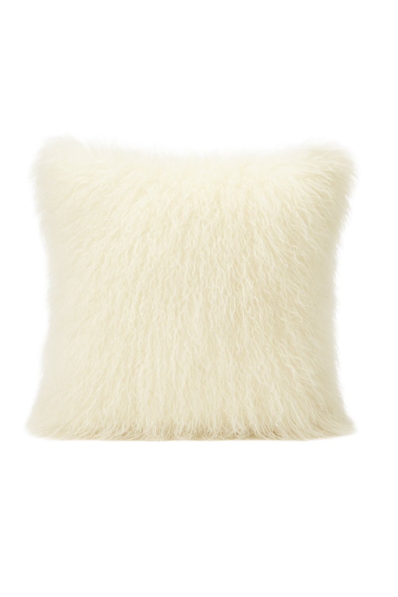 Tibetan Cushion - White - Bigardini