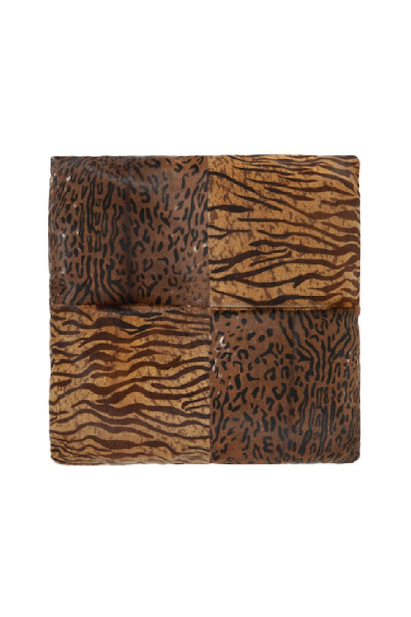 Valeria Cowhide Cushion - Golden Safari - Bigardini