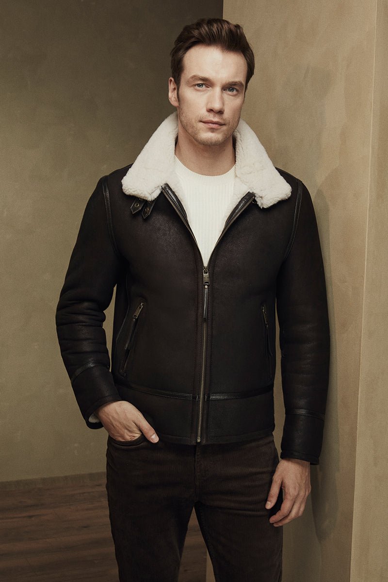 William Shearling Bomber Jacket - Bigardini