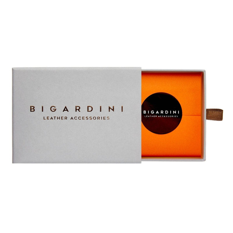 Brown Floater Leather Slim Wallet - Bigardini