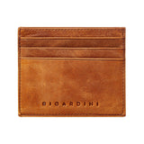 Brown Vintage Leather Slim Wallet - bigardinileather