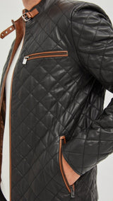 Charles Lambskin Leather Jacket - Bigardini
