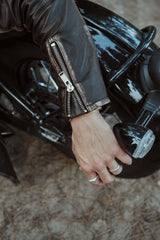 Clark Leather Moto Jacket - bigardinileather