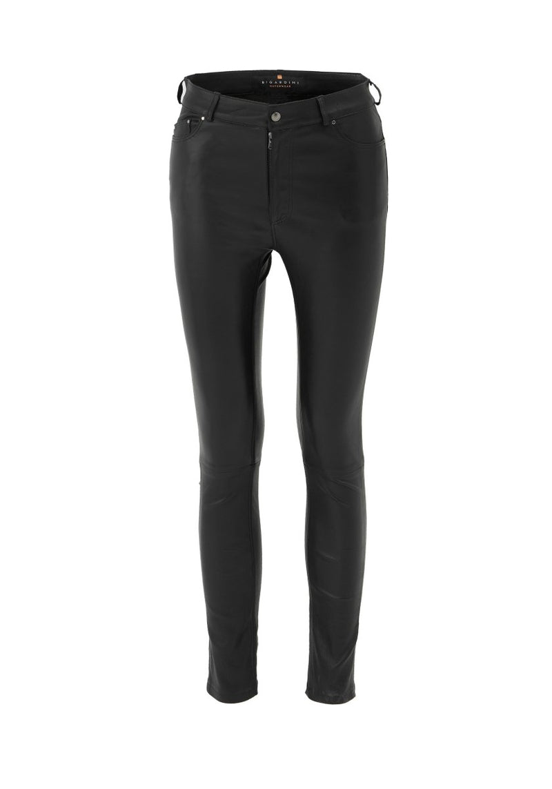Eva Stretch Leather Pants – Bigardini