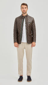 Henry Lambskin Leather Jacket - Bigardini