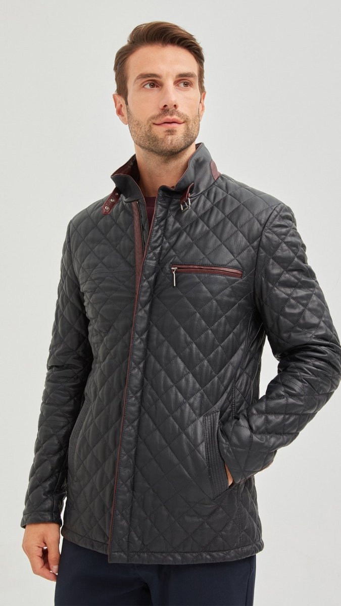 Raymond Lambskin Leather Jacket - Bigardini