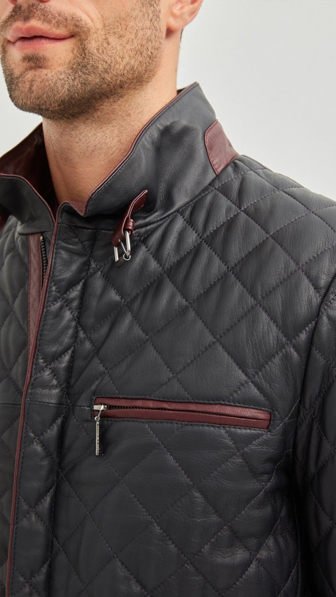 Raymond Lambskin Leather Jacket - Bigardini